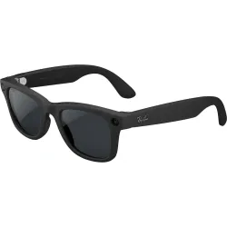 Ray-Ban - Meta Wayfarer Large (Gen 2) - Matte Black, Transitions® Grey lenses